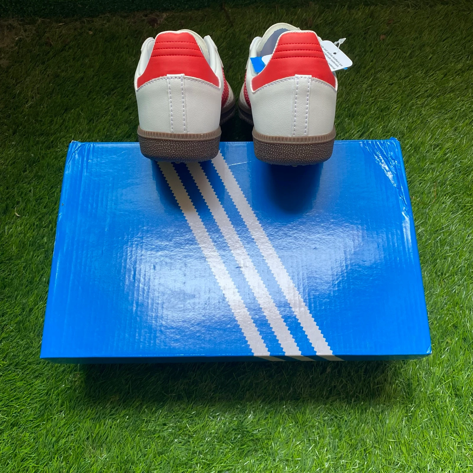 Adidas Samba OG White and Red | Size 39 | New | With Box – photo 3
